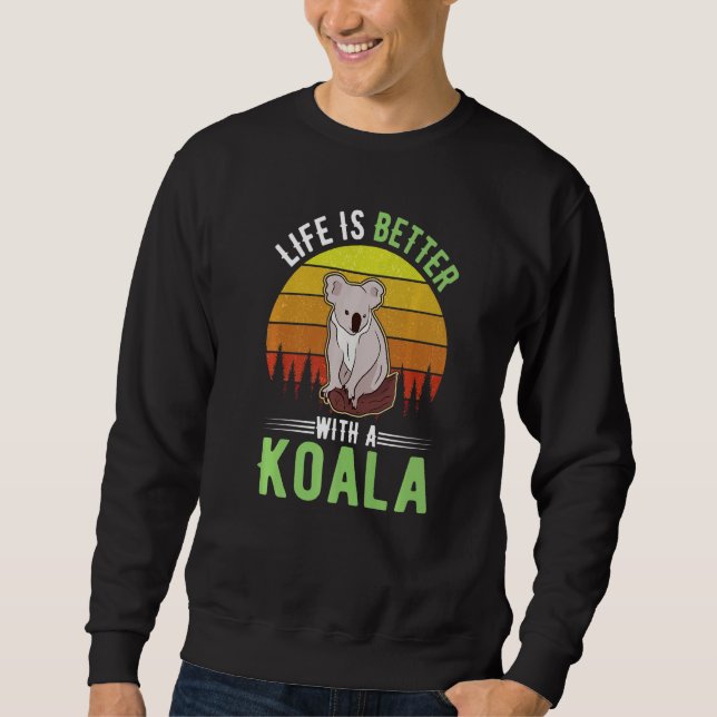 with a Koala  1 Sweatshirt (Vorderseite)