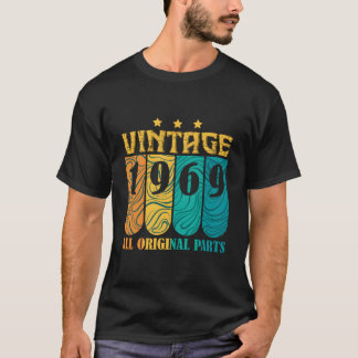 With All Original P And Born In 1969 T-Shirt