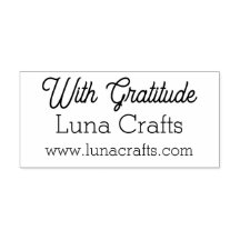 With Gratitude Custom Business Store Name & Websit