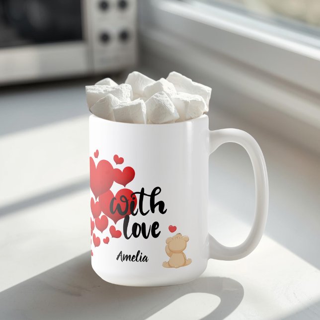 With Love Personalized Mug (Créateur téléchargé)