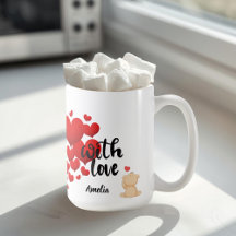 With Love Personalized Mug
