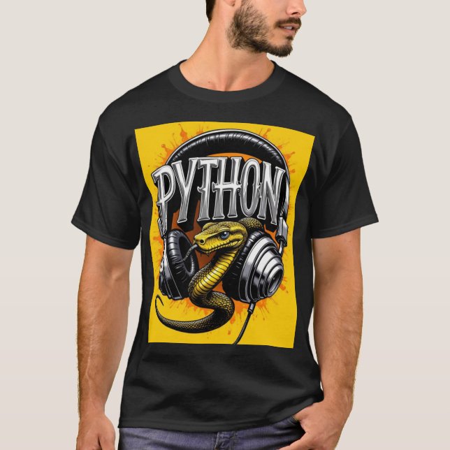 with snake T-Shirt (Vorderseite)