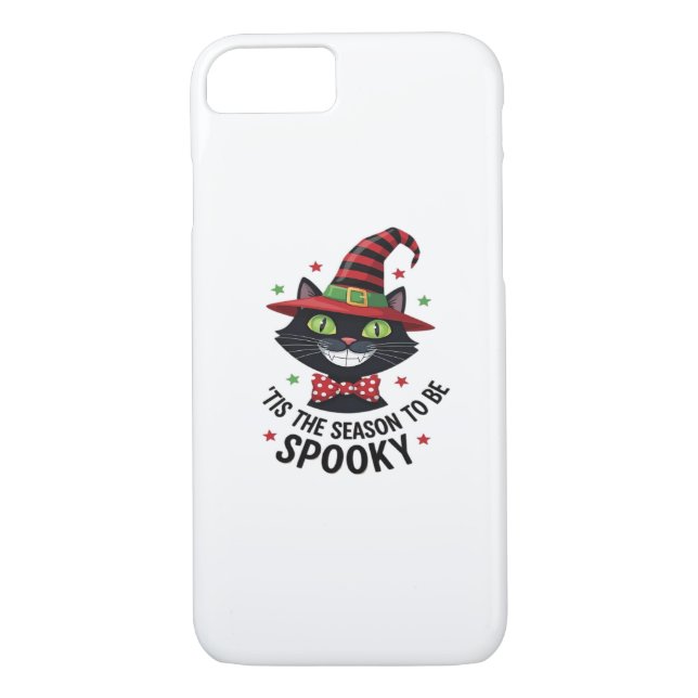 With Witch Hat And Tie Case-Mate iPhone Hülle (Rückseite)