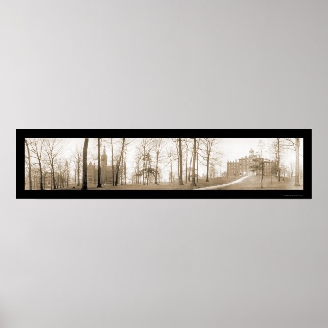 Wittenberg Uni OH Foto 1910 Poster (Vorne)