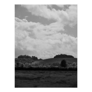 Wittenham Clumps Poster