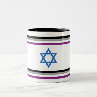 Witterungsbeständige personalisierte Hausflagge Zweifarbige Tasse