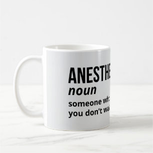 Witty Anesthesiologin Definition Tasse