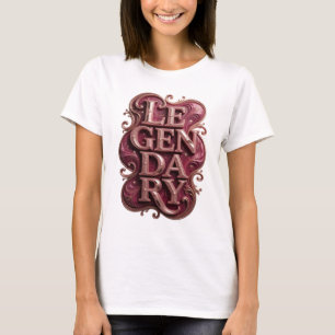Witty Gold LEGENDÄRES modernes Design T-Shirt