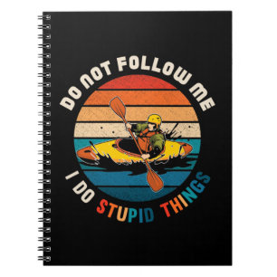 Witty Kayaker Funny Kayaking Spaß Wassersport Notizblock
