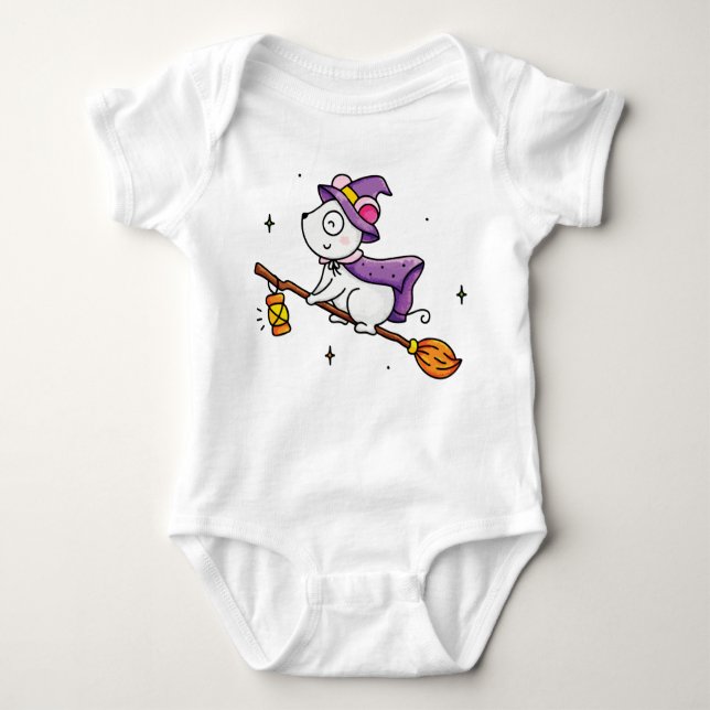 Wittzstunde Baby Strampler (Vorderseite)