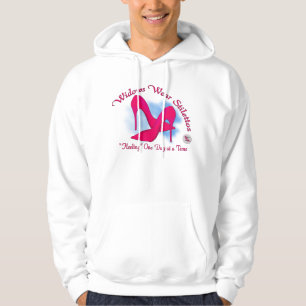 Witwen-Abnutzungs-Stilett-vorderes Drucken Hoodie