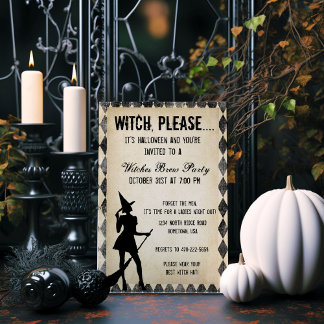 Witz bitte.. Halloween-Party Einladung