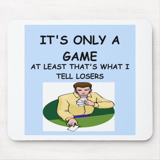 Witz für Sieger! Mousepad (Vorne)