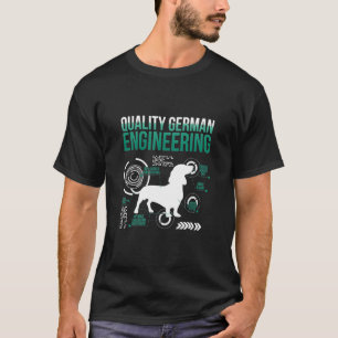 Witz sarkastischer deutscher Dachshund T-Shirt