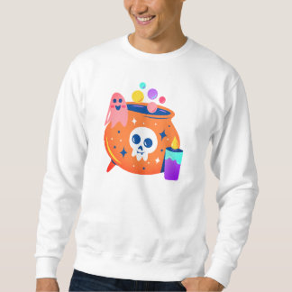 Witz Stunden Gemütlich: Halloween Sweatshirt