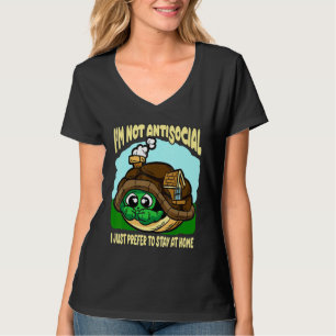 Witz über eine schüchterne Schildkröte Ich bin nic T-Shirt