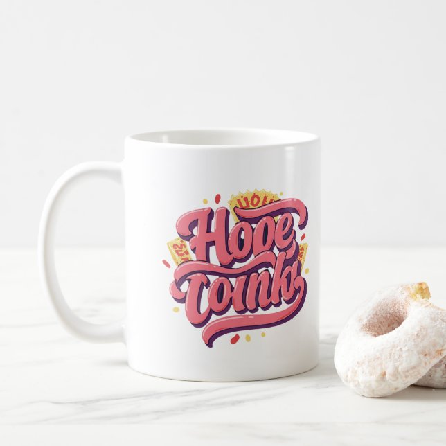 Witze für Edelsteine Kaffeetasse (Mit Donut)
