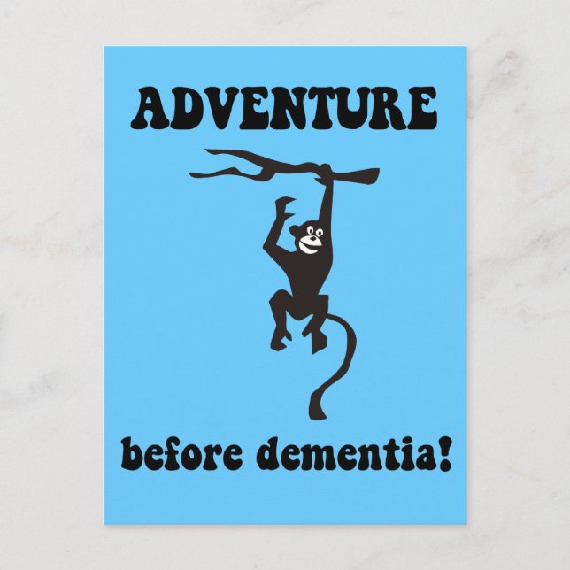 Witzernis Pensionierung Postkarte (Vorderseite)