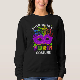 Witzig Das ist meine Purim-Kostümmaske Hamantash J Sweatshirt