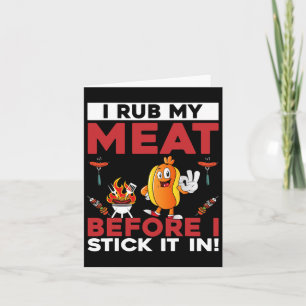 Witzig, dass ich mein Fleisch stehe, bevor ich es Karte