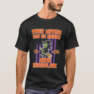 Witzig diese Hexe kann mit Schokoladenhalle bestoc T-Shirt
