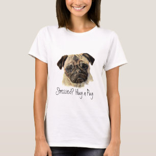 Witzig, gestresst? Hug einen Mops!, Hund, Haustier T-Shirt