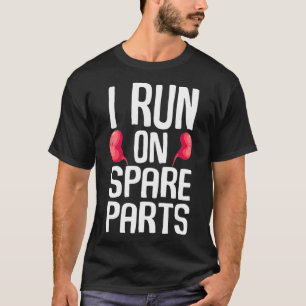 Witzig ich laufe auf Ersatzteilen Coole Geschenke  T-Shirt