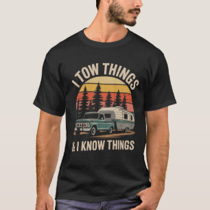 Witzig ich zog Dinge zusammen und ich kenne Dinge T-Shirt