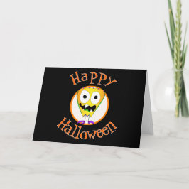 Witzig, Monster, Halloween Karte