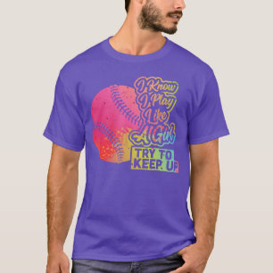 Witzig spiele ich wie ein Zitat aus einem Girl-Sof T-Shirt
