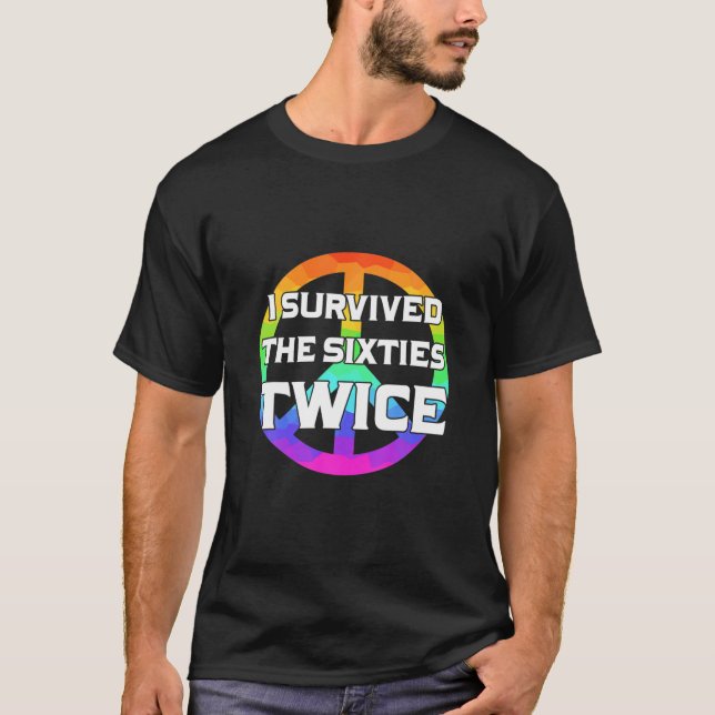 Witzig überlebte ich den 60er zweimal am Geburtsta T-Shirt (Vorderseite)