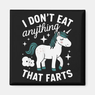 Witzig Vegan esse ich nichts, was Vegeta Furzen Magnet