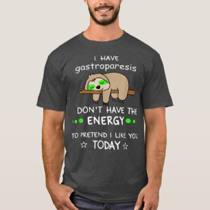 witzige Gastroparesis-Bewusstsein, Design-Gastropa T-Shirt