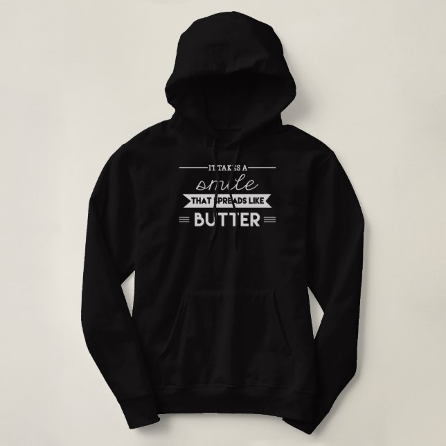 Witzige Geschenke für ein Lächeln, das sich wie Bu Hoodie (Design vorne)