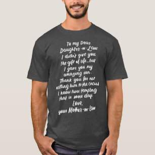 Witzige Geschenke für Tochter im Jura zu meinem li T-Shirt