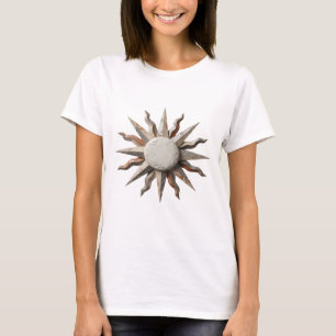 Witzige graue ABSTRACT ART Grafikdesign T-Shirt