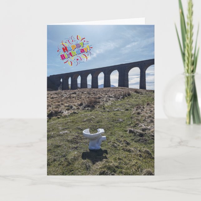 Witzige Grüße Karte (Vorderseite)