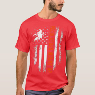 Witzige Halloween-Hexe, regatorischer Berg hoch (5 T-Shirt