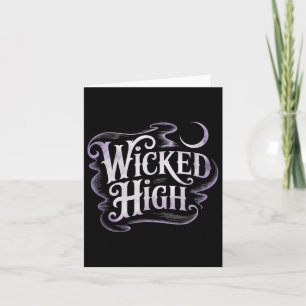 Witzige Halloween-Kostüme Hexerei-Geschenk für The Karte