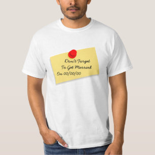 witzige Hochzeit zu Shirt, Bräutigam, Braut, T-Shirt
