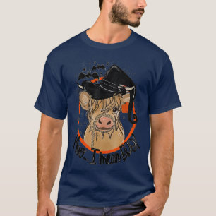 Witzige Kuh Halloween Moo I Gemein Boo Cow Lover T-Shirt