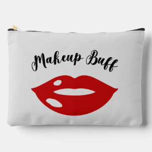 witzige Makeup Buff Wortart Zubehörtasche