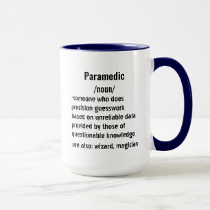 witzige Paramedic Definition Geschenke für Frauen Tasse