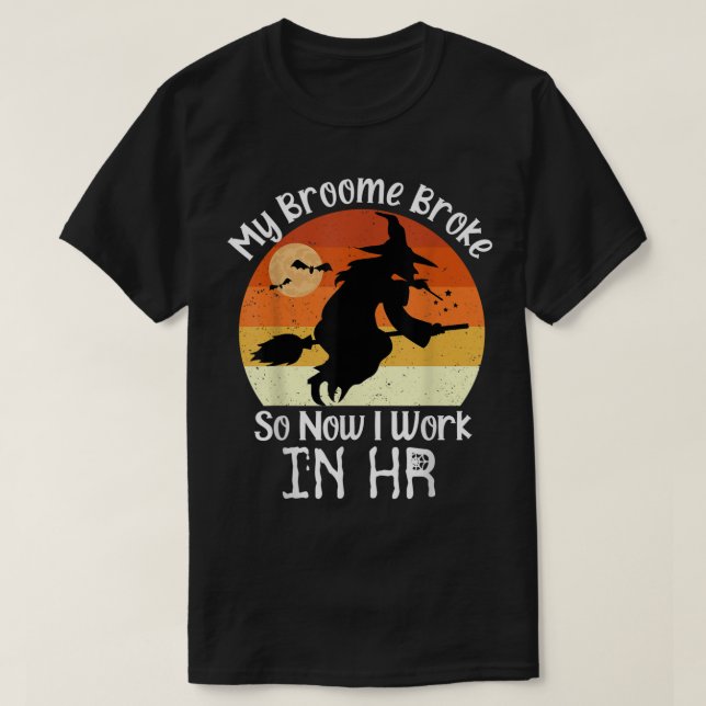 Witzige Personalbeschaffung Halloween-Kostüm T-Shirt (Design vorne)