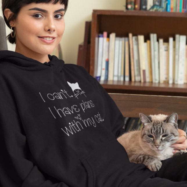 Witzige Pläne mit Niedlicher weißer Typografie mei Hoodie (Von Creator hochgeladen)