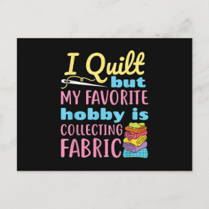 Witzige Quilts, aber mein Hobby sammelt Postkarte