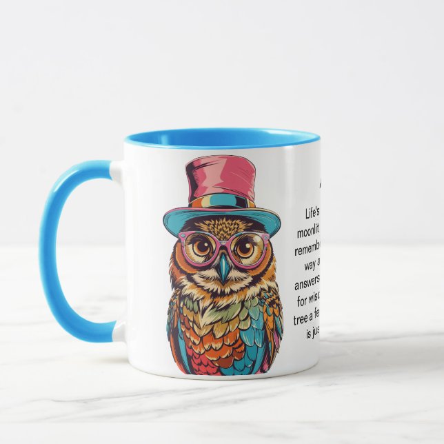 Witzige Ratschläge von einer Schüssel Tasse (Links)