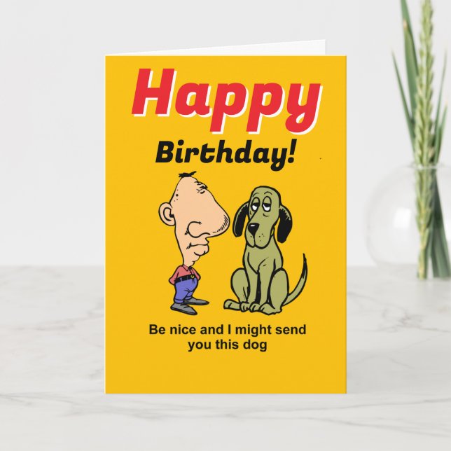 Witzige Scheidung Geburtstag Karte (Vorderseite)