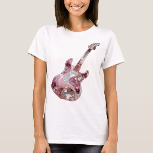 Witzige silberne ABSTRACT ART Statement Design T-Shirt