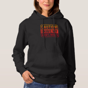 Witzige Vorsicht, ich habe die Mund-Sarazenen Jo m Hoodie